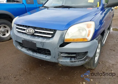 2008 Kia Sportage Lx from USA, damaged, VIN KNDJF724087464095